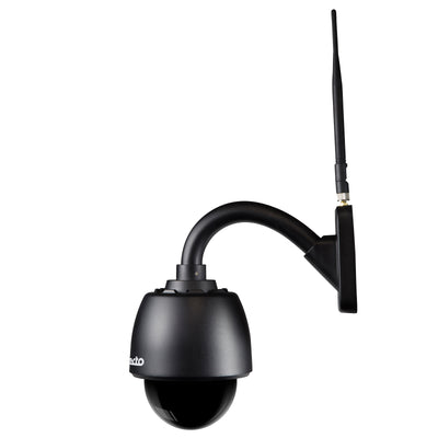 Alecto DVC-255IP - Op afstand beweegbare outdoor wifi camera - Zwart