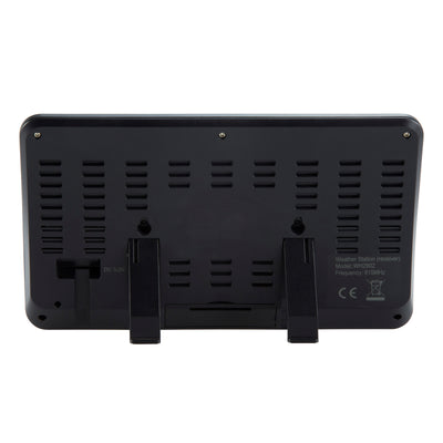 Alecto WS-5500 - Professioneel 8 in 1 wifi weerstation met app en draadloze buitensensor, zwart