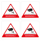 Alecto AWS-05 - Raamstickers camerabewaking, 5x