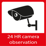 Alecto AWS-05 - Raamstickers camerabewaking, 5x