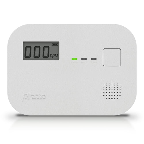 Alecto COA3910 - Koolmonoxidemelder met 10 jaar sensor en display