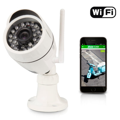 Alecto DVC-215IP - Wifi camera voor buiten - Wit