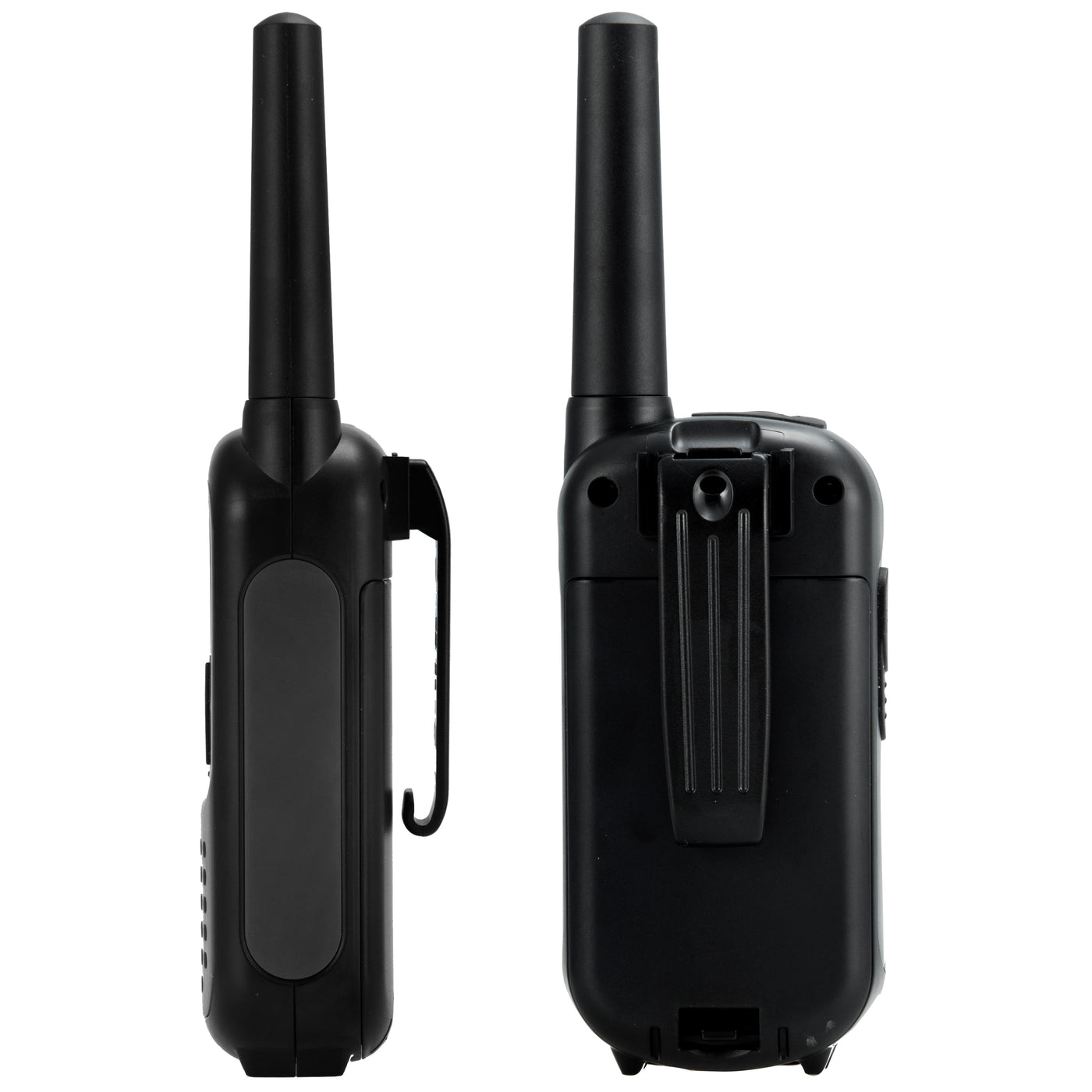 Alecto FR-200 - Set van twee walkie talkies voor kinderen - tot 3 kilometer bereik, zwart/grijs