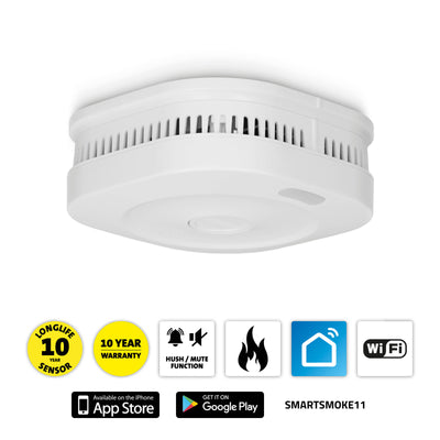 Alecto SMARTSMOKE11 - Smart Wifi rookmelder