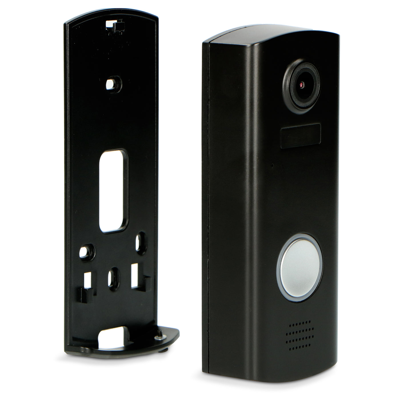 Alecto DVC600IP - Video deurbel met camera en wifi - Zwart