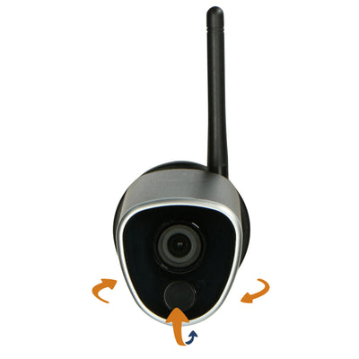 Alecto DVC216IP - Wifi camera voor buiten - Zwart