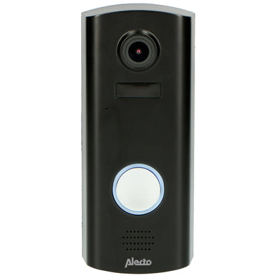 Alecto DVC600IP - Video deurbel met camera en wifi - Zwart