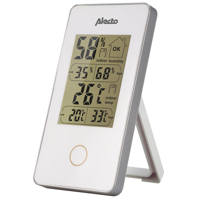 Alecto WS-75 - Digitale binnenthermometer, wit