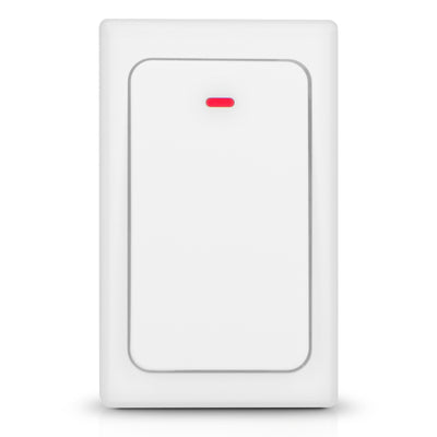 Alecto ADB30WT - Draadloze deurbel zonder batterijen, wit