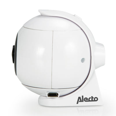 Alecto DVC-180 - Wifi binnencamera met 180 graden kijkhoek - Wit