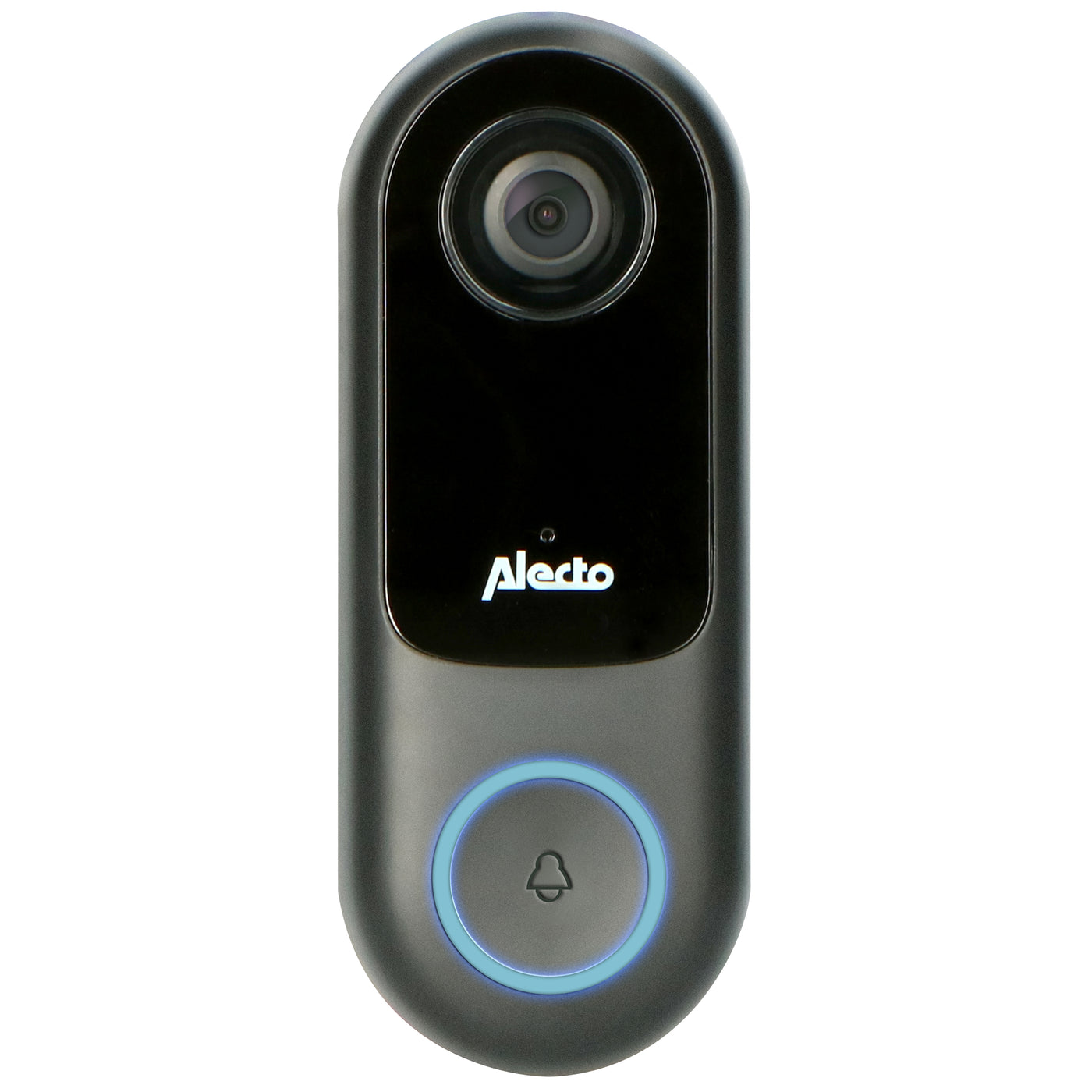 Alecto SMART-RING20 - Smart wifi deurbel met camera, aan domotica koppelbaar, zwart